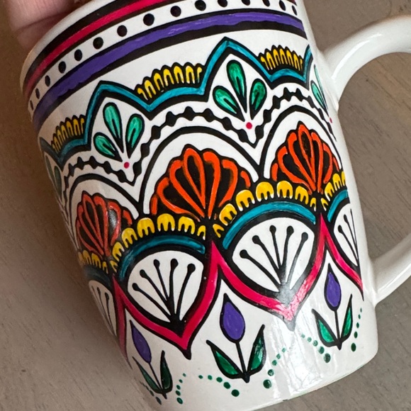 Hand Painted Mug - Ceramic -Signed - Picture 5 of 5
